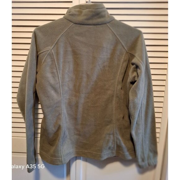 Columbia Fleece Jacket Full-Zip Women's Outerwear XL Green Cozycore  Classic - Picture 4 of 7